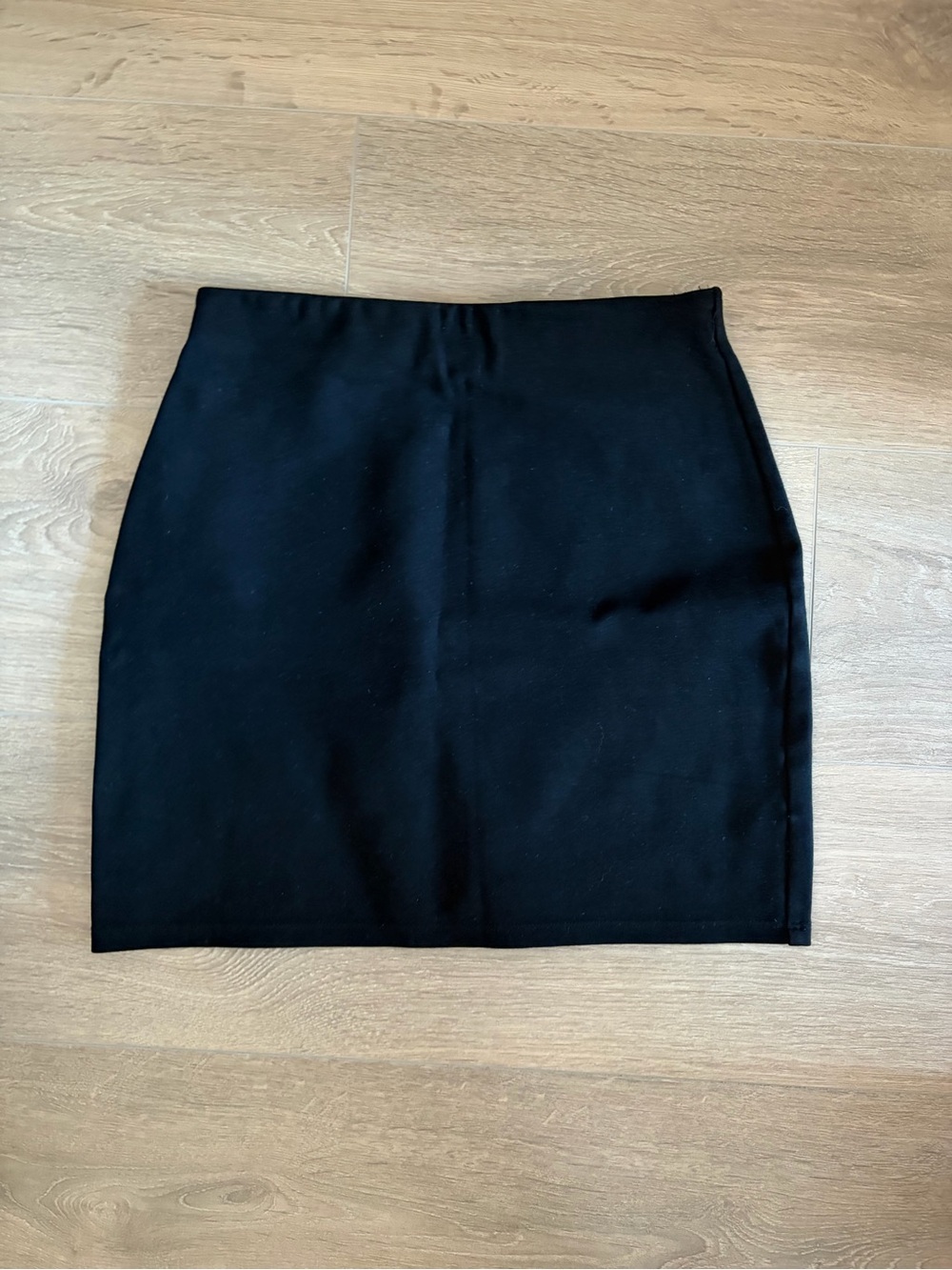 Sunday Best Black Pencil Mini Skirt